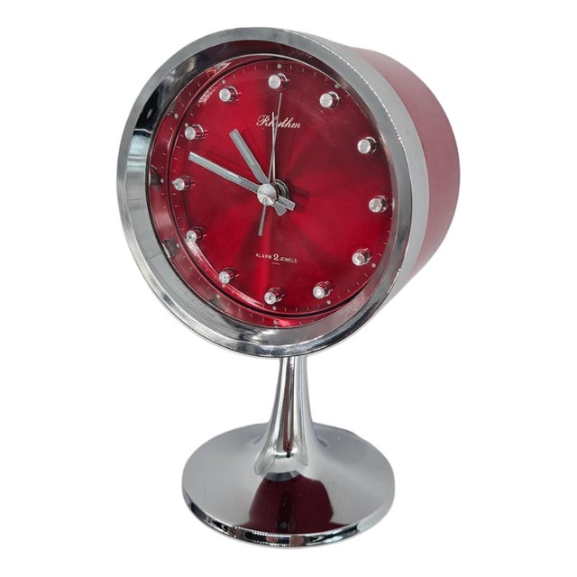 Japanese Rhythm Alarm Clock, 1970s For Sale