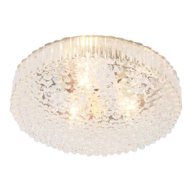 Bubble Glass Flush Mount from Staff, Germany, 1970s For Sale