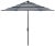 2020s Florrie Resistant Fashion Line 9 Ft Auto Tilt Umbrella in Black & White For Sale - Image 5 of 5