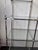 Silver Vintage Glass Shelving Unit, 1980s For Sale - Image 8 of 10
