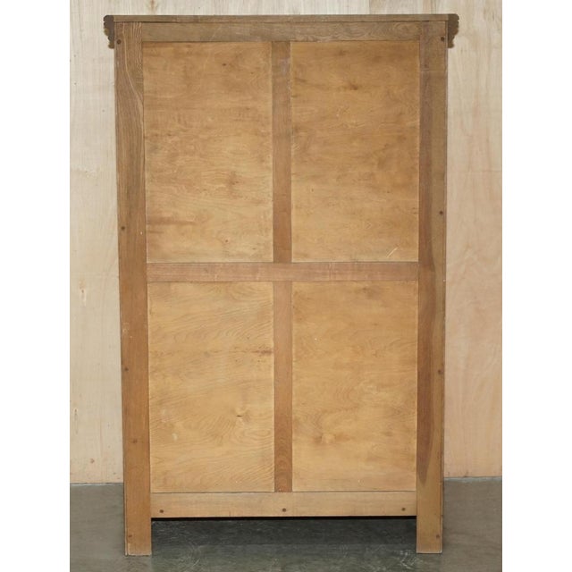 Large Oak Wardrobe from Tudor Furniture, England, 1930s For Sale - Image 11 of 16