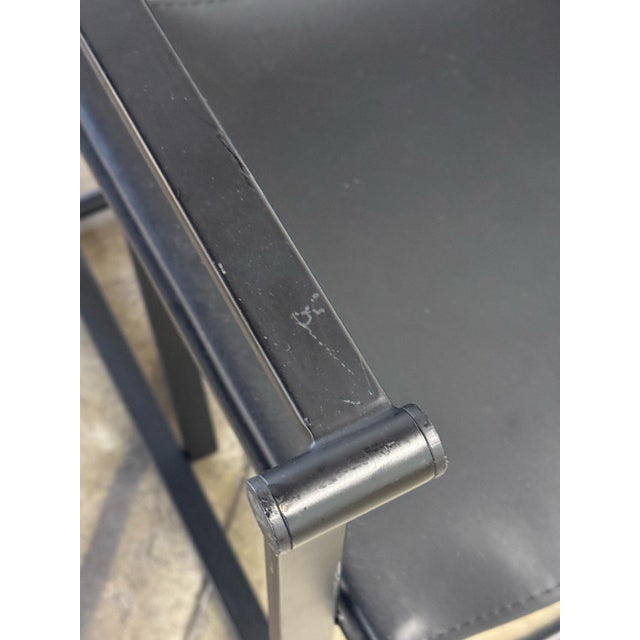 Black 1990s Loungers by Radboud Van Beekum for Pastoe - Pair For Sale - Image 8 of 12