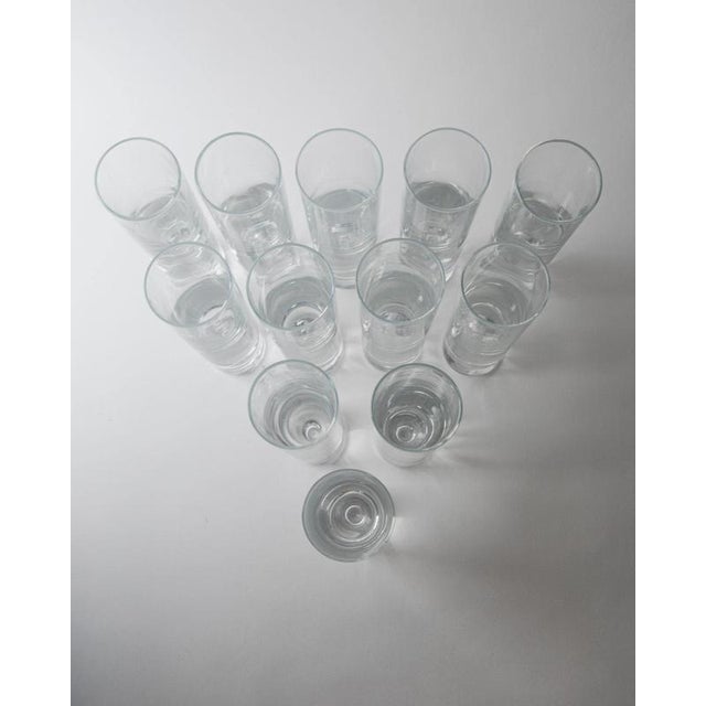 Vintage Drinking Glass by Carlo Moretti, 1960s, Set of 12 For Sale - Image 6 of 12