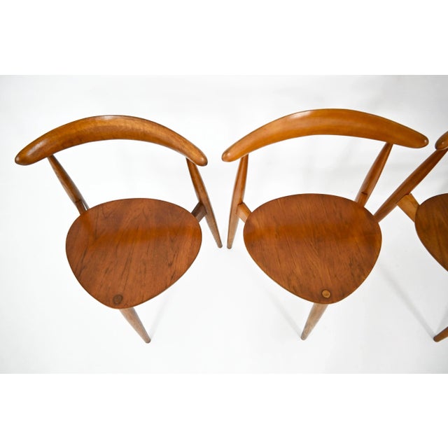CH30 Dining Chairs by Hans J. Wegner for Carl Hansen & Son, 1950s, Set of 4 For Sale - Image 9 of 13