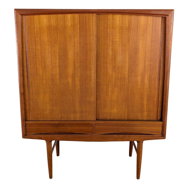 Mid-Century Teak Cabinet by Axel Christensen for ACO Furniture For Sale