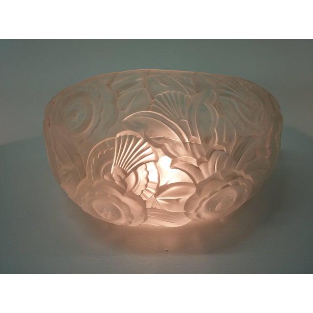 Gênet et Michon French Art Deco Wall Sconces by Genet et Michon - a Pair For Sale - Image 4 of 6