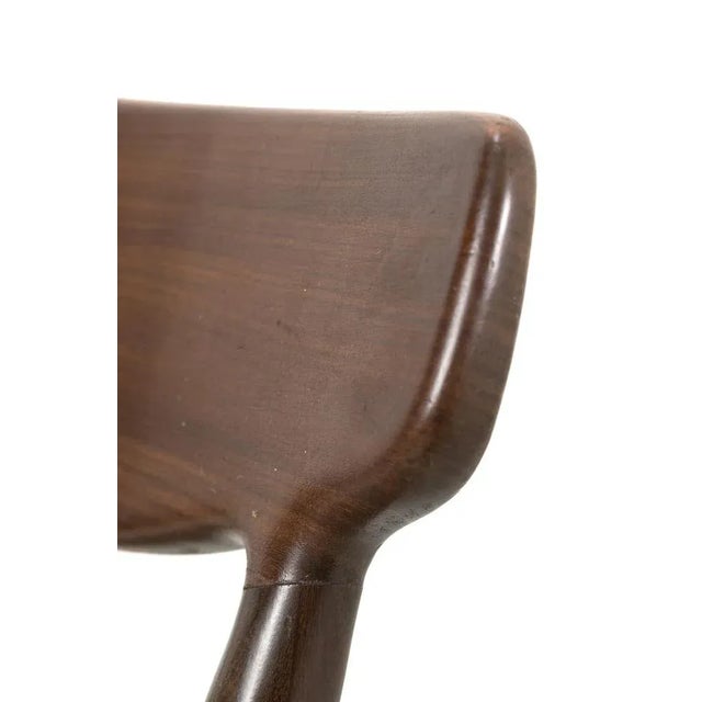 Textile Vintage Chairs from Lübke, Set of 5 For Sale - Image 7 of 9