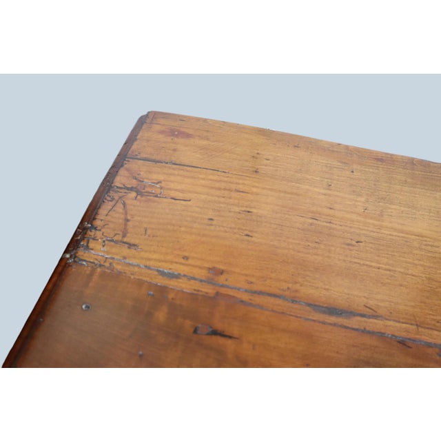 Rare 18th Century Regence Walnut Commode From Bordeaux, France C. 1750 With Satin Lined Drawers For Sale - Image 9 of 9