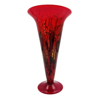 Art Deco German Ikora Vase by Karl Wiedmann for WMF, 1930 For Sale