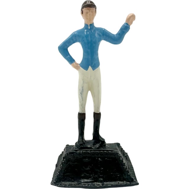 Mid-Century Modern Vintage Vanderbilt Whitney Estate Set of 8 21 Club Jockey Place Card Holders For Sale - Image 3 of 14