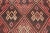 All-Over Design Hand Woven Kilim Geometric Diamond Design in Brown, Pink, and Tan For Sale - Image 9 of 13