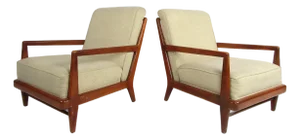 1960s Mid-Century Widdicomb Lounge Chairs, a Pair - 2 Pieces