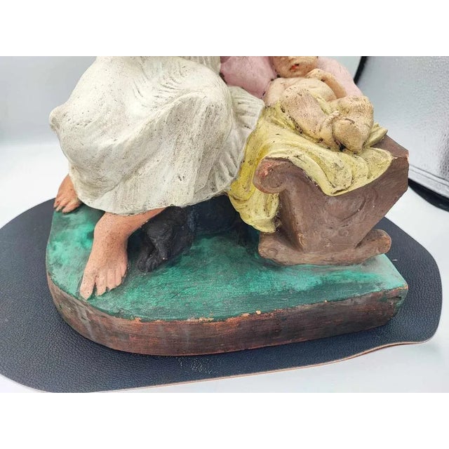 Pre-War Figure of Jesus in the Manger, 1920s For Sale - Image 4 of 11