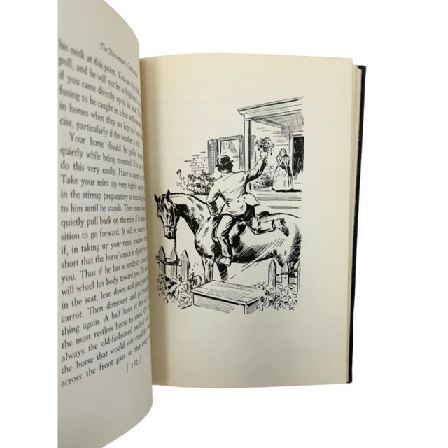 Paper The Horseman's Companion by Margaret Cabell Self 1949 Hardcover Book Equestrian For Sale - Image 7 of 12