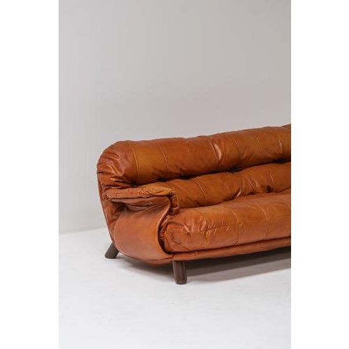1970s 3-Seater Lounge Sofa by E. Cobianchi for Insa, Italy, 1970s For Sale - Image 5 of 18