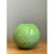 Bright Green Vintage Green Glass Bubble Sphere Vase For Sale - Image 8 of 12