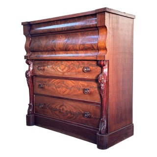 Biedermeier Chiffonier with 5 Drawers, 19th Century For Sale