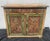 1871 Scandinavian Folk Art Step-Back Cupboard With Original Decorative Glass For Sale In Los Angeles - Image 6 of 13