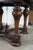 Bernhardt Old Word Tuscan Etched Metal & Wood Marquis Square Side End Table 31" For Sale - Image 9 of 18
