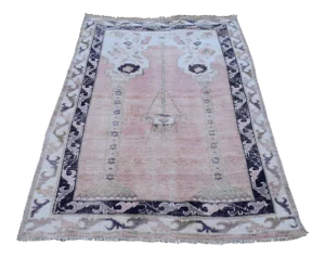 ative Turkish Soft Muted Color Oushak Living Room Rug 3'6" X 5'8"