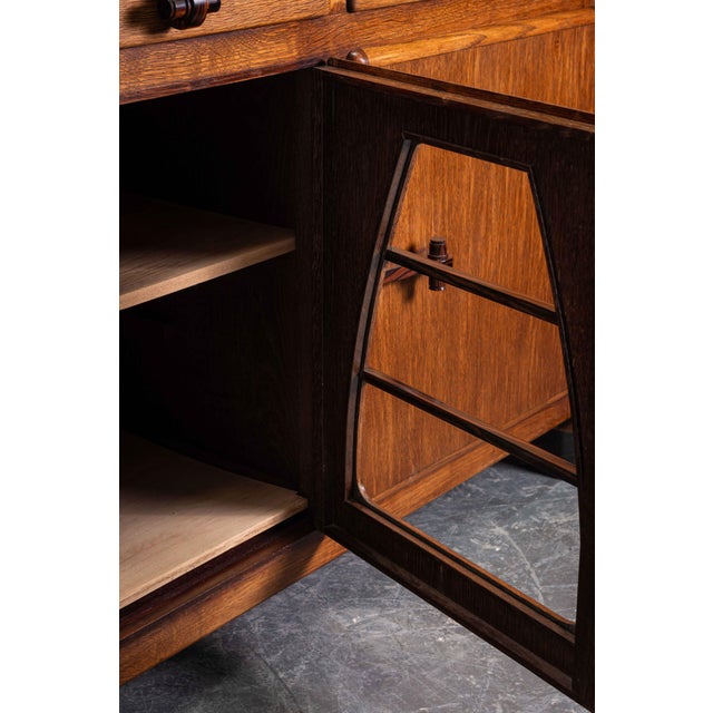 Amsterdam School Sideboard by Architect Pieter Vorkink For Sale - Image 17 of 18