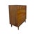 1960s Vintage Mid Century Modern Broyhill Brasilia Walnut 5-Drawer Tallboy Dresser. For Sale - Image 5 of 13