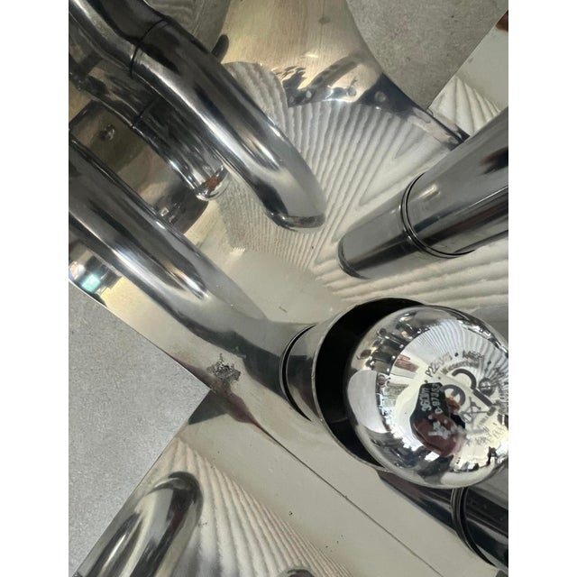 Chrome Table Lamps from Goffredo Reggiani, Set of 2 For Sale - Image 6 of 14