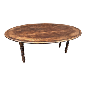 Oval English Dining Table