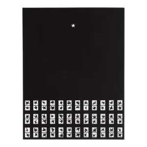 Patrick Hughes, Black Stars, 1980