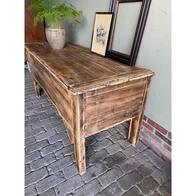 Large Oak Blanket Chest For Sale - Image 5 of 8