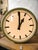 1950s Double-Faced Illuminated Railway Station Clock with Green Quartz Conversion from RFT, Germany, 1950s For Sale - Image 5 of 14