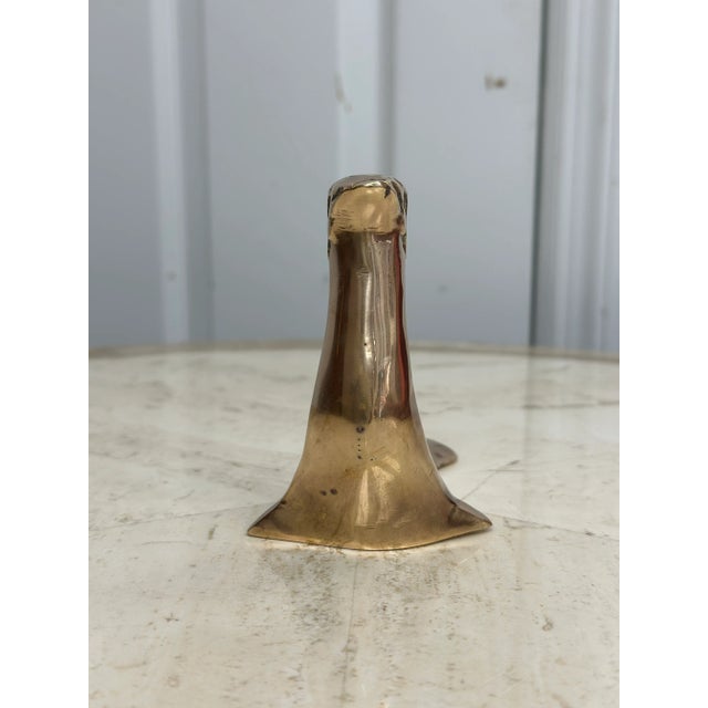 Vintage Brass Seal Figurine Paperweight For Sale In Charleston - Image 6 of 7