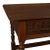 This Oak Tavern Table is a charming, compact piece, ideal as an end or side table for Featuring intricate carving on the...