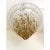Contemporary Large Early 21st Century Clear and Amber “Triedro” Murano Glass Chandelier For Sale - Image 3 of 6