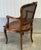 Early 20th Century Carved Solid Walnut Caned Chair For Sale In New York - Image 6 of 9