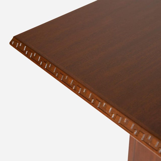 Taliesin Dining Table by Frank Lloyd Wright for Heritage-Henredon For Sale - Image 11 of 12