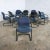 Vintage Modern Bulldog Armed Side Chairs by McCoy & Fahnstrom for Knoll Black Cantilever Base Blue Fabric Set of 12 For Sale - Image 13 of 13