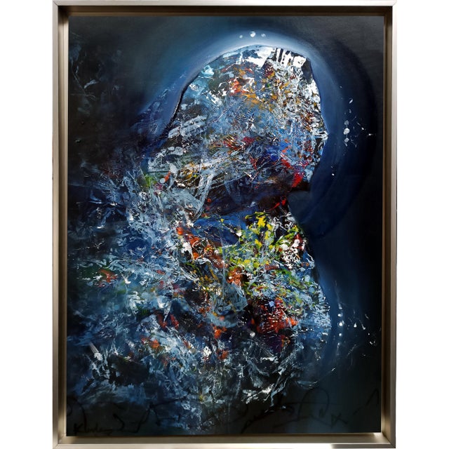 Ovidiu Kloska, Angel Waiting 237, Acrylic on Canvas For Sale - Image 10 of 10