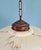 Art Deco Pendant Light in Marbled Opaline Glass, 1920s For Sale - Image 9 of 16