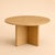 Round Dining Table in Oak by Lebanto For Sale - Image 4 of 4