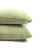 Glant Textiles Symphony Velvet in Leaf Lumbar Pillow Cover - 12” X 20” Apple Green Textured Velvet Rectangle Cushion Case For Sale - Image 4 of 5