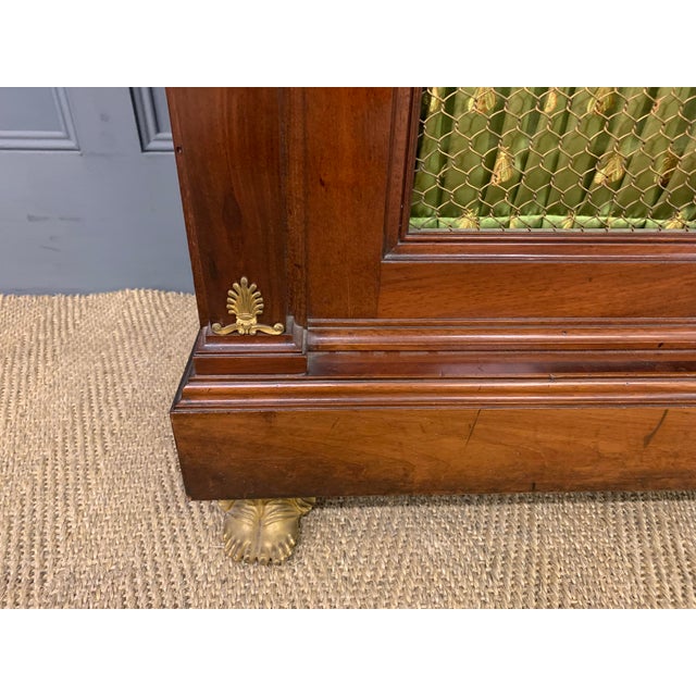 French Empire Mahogany Chiffonier, 1850 For Sale - Image 9 of 17