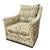 Contemporary Pair Hickory Chair Upholstered Swivel Chair, 21st Century For Sale - Image 3 of 4