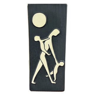 Mid-Century Danish You and I Series Studio Pottery Vase by Svend Aage Holm Sørensen for Søholm, 1950s For Sale