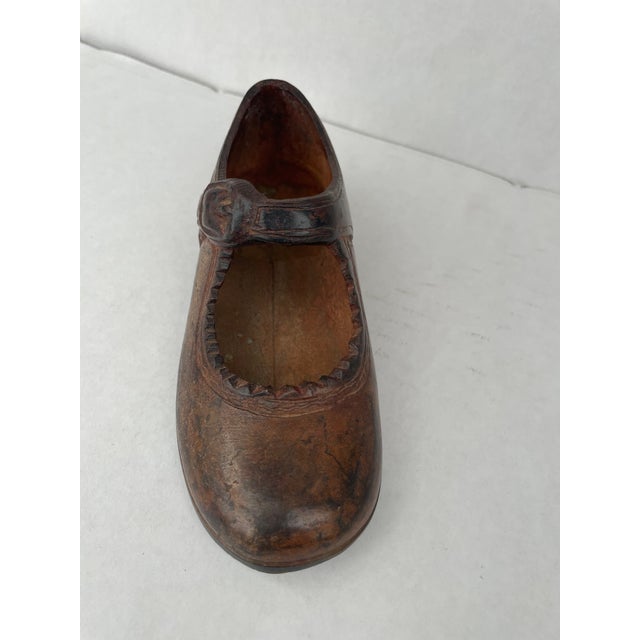 1960s Bronze Maryjane Shoe Sculpture For Sale - Image 4 of 12