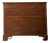 Late 19th Century Georgian Mahogany Four Drawer Chest For Sale