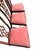 Brown Set of Late 20th Century Six Mahogany Henkel Harris Dining Chairs With Pink Floral Damask Seats For Sale - Image 8 of 12