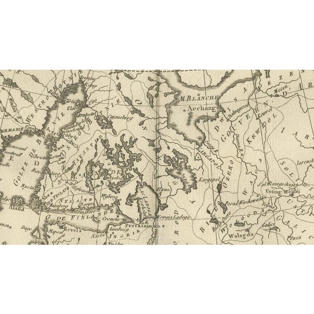 Northern Europe and Arctic Regions Map by Rigobert Bonne, 1780 For Sale - Image 5 of 9