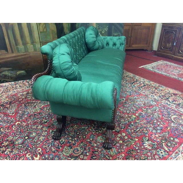 Wood Antique Empire Sofa, 19th Century Sofa For Sale - Image 7 of 17