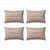 Anatolian Lumbar Kilim Pillow Cover 16'' X 24'' - Set of Four For Sale - Image 4 of 4